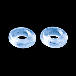 Transparent Glass European Beads&nbsp;GLAA-D009-01B