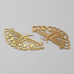 Hollow Brass Pendants&nbsp;KK-CJC0009-02C-04