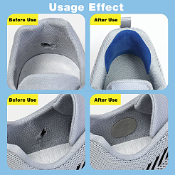 5 Sets 5 Colors Microfiber Leather Self-Adhesive Heel Cushion Sets&nbsp;FIND-FH0006-35