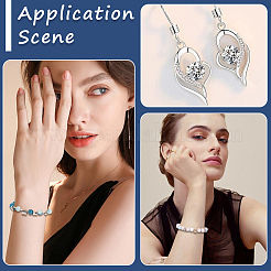 48Pcs 8 Styles 304 & 201 Stainless Steel Beads&nbsp;STAS-SC0009-35