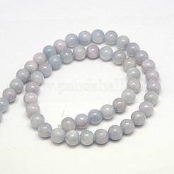 Natural Yellow Jade Beads Strands&nbsp;G-G598-4mm-YXS-08