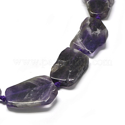 Natural Amethyst Beads Strands&nbsp;G-E401-H07
