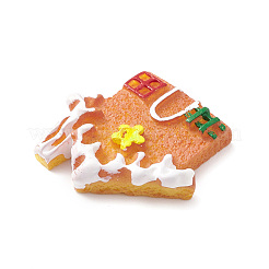 Christmas Opaque Resin & Plastic Imitation Biscuits Decoden Cabochons&nbsp;RESI-K019-54C