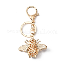 Enamel Bumble Bee Keychains&nbsp;LS-KEYC-WH0027-89A