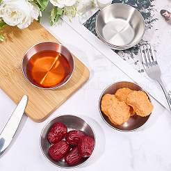 6Pcs Stainless Steel Dipping Bowls&nbsp;AJEW-CP0009-70P