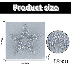 Hotfix Rhinestone&nbsp;DIY-WH0622-319