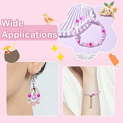 1000Pcs 3 Styles Glass Rondelle Beads&nbsp;GLAA-CJC0009-09D
