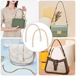 2Pcs Alloy Curb Chain Bag Strap&nbsp;FIND-PH0009-35