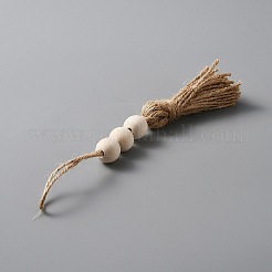 Jute Tassel&nbsp;HJEW-WH0042-50
