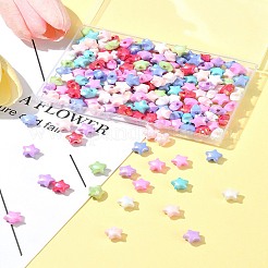 200Pcs Opaque Acrylic Beads&nbsp;TACR-FS0001-50