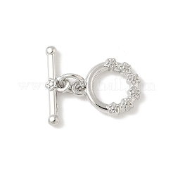 Alloy Toggle Clasps&nbsp;FIND-B047-05P