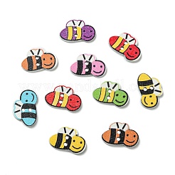 2-Hole Wooden Buttons&nbsp;BUTT-CJC0003-03