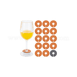 Imitation Leather Wine Glass Charms&nbsp;AJEW-WH0513-74