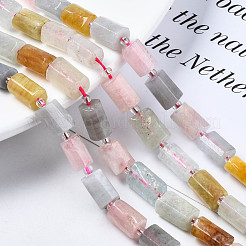 Natural Morganite Beads Strands&nbsp;G-S376-014
