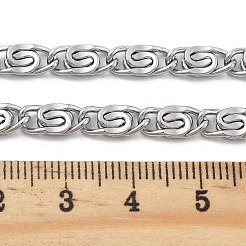 304 Stainless Steel Lumachina Chains&nbsp;STAS-M075-03B-P
