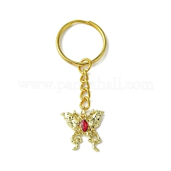 Butterfly Alloy with Cubic Zirconia Pendant Keychain&nbsp;KEYC-JKC00847