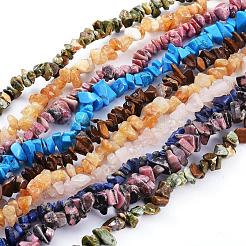 Natural Mixed Gemstone Beads Strands&nbsp;G-K220-01