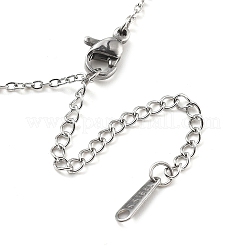 Flower Resin & Micro Pave Cubic Zirconia Pendant Necklaces&nbsp;NJEW-D288-02P