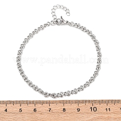 304 Stainless Steel Chain Bracelets&nbsp;BJEW-P376-03P