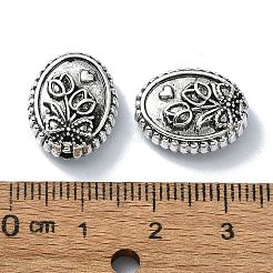 Tibetan Style Alloy Beads&nbsp;TIBEB-F065-02AS-01
