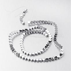 Electroplate Non-magnetic Synthetic Hematite Bead Strands&nbsp;G-F300-23A-01