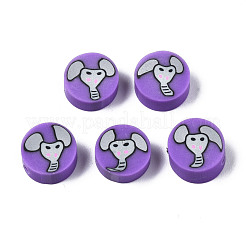Handmade Polymer Clay Beads&nbsp;X-CLAY-N008-036