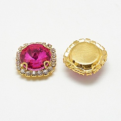 Sew on Rhinestone&nbsp;RGLA-T121-14mm-09G