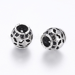 Tibetan Style Alloy European Beads&nbsp;PALLOY-K079-16AS