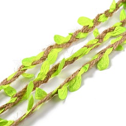DIY Wreath Foliage Green Leaves Ribbon Decorative&nbsp;OCOR-M007-01B