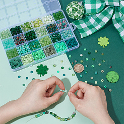 DIY Round & Disc/Flat Round Beads Kits&nbsp;DIY-PH0030-85A