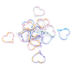 16Pcs 4 Colors Alloy Key Snap Hook Clasps for Keychains&nbsp;FIND-TA0010-32