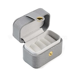 Imitation Leather Ring Organizer Storage Cases&nbsp;CON-G023-11D
