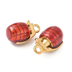 304 Stainless Steel Enamel Pendants&nbsp;STAS-I346-14G-01