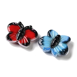 Opaque Printed Acrylic Beads&nbsp;AC-CBAA26B-14