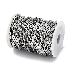 304 Stainless Steel Boston Link Chains&nbsp;STAS-P386-05C-P