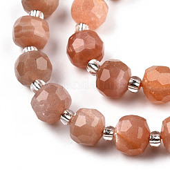 Natural Sunstone Beads Strands&nbsp;G-N327-08L