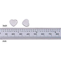 Handmade Gifts Ideas for Valentines Day 304 Stainless Steel Stamping Blank Tag Pendants&nbsp;STAS-PH0010-20