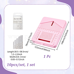 1Pc Rectangle PLA Polymer Clay Earring Hole Punch Tool&nbsp;CELT-UN0001-06