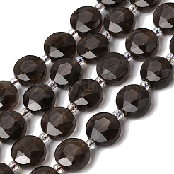 Natural Smoky Quartz Beads Strands&nbsp;G-D105-A03