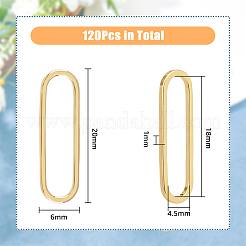 Brass Linking Rings&nbsp;KK-DC0001-13