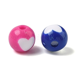 Opaque Acrylic Beads&nbsp;MACR-S775-8mm-M