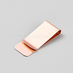 Stainless Steel Money Clips&nbsp;AJEW-WH20020-220RG