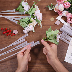 50Pcs PP Plastic Flower Water Tubes&nbsp;AJEW-GL0002-97A