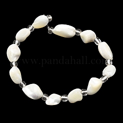 Natural Trochid Shell/Trochus Shell Beads Strands&nbsp;BSHE-A002-04A