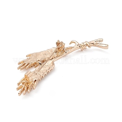 Rhinestone Wheat Brooch Pin&nbsp;JEWB-C003-02