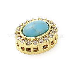 Dyed Synthetic Turquoise Beads&nbsp;KK-B158-04G-04