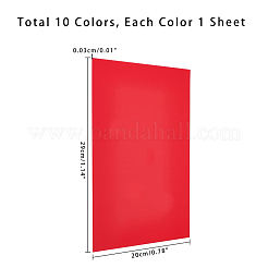 DIY Heat Shrink Sheets Film&nbsp;DIY-WH0111-01