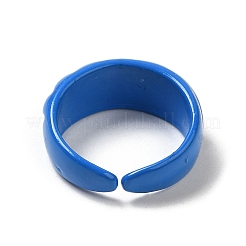 Spray Painted Alloy Cuff Rings&nbsp;RJEW-MSMC002-12