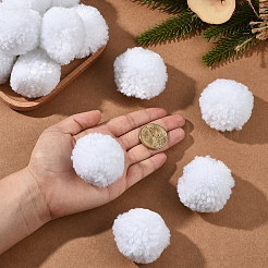 24Pcs Wool Soft Pompom Ball&nbsp;DIY-SC0031-31D-03