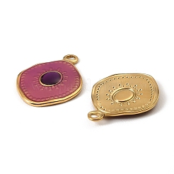 304 Stainless Steel Enamel Pendants&nbsp;STAS-I371-16G-04
